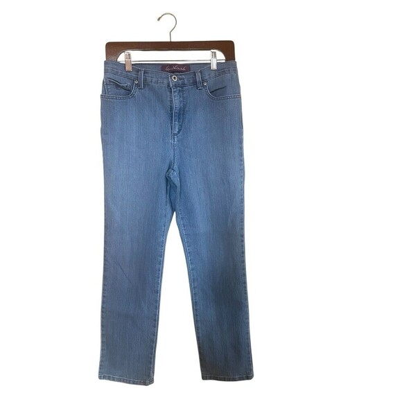 Gloria Vanderbilt Light Wash Denim Amanda Sz.10P - Picture 1 of 4